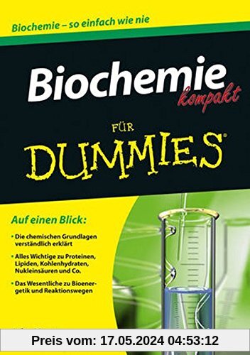 Biochemie kompakt für Dummies